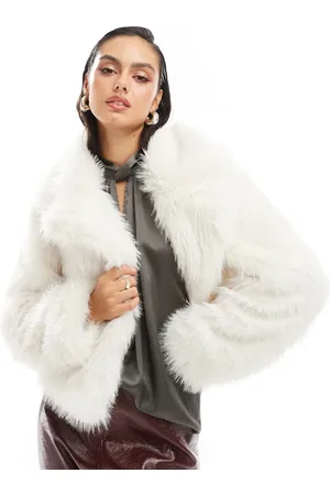Threadbare Faux fur coat in