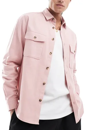 ASOS Overshirt in pink
