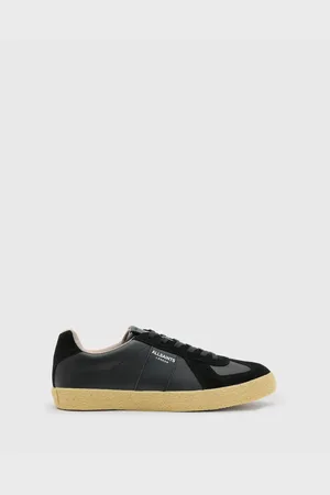 AllSaints Jamie leather trainers in