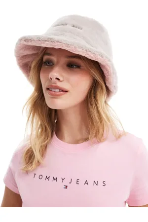 Tommy Hilfiger Fur bucket hat in off