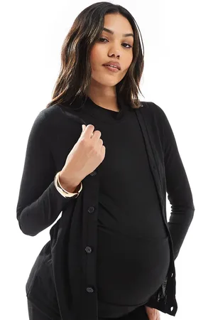 Mama;licious Mamalicious Maternity mix & match soft jersey cardigan co-ord in