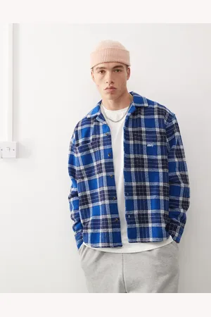 Obey Bigwig hugo check shirt in