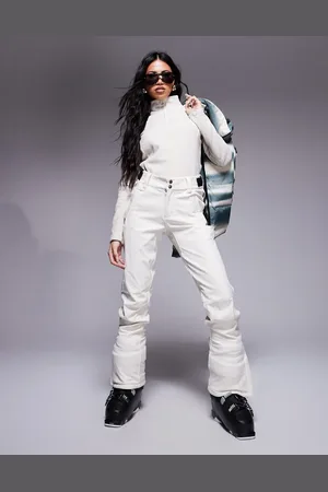 Protest Prtrelole slim fit stretch softshell snowpants in off