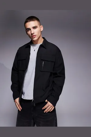 The Couture Club Heavyweight nylon long sleeve shirt in