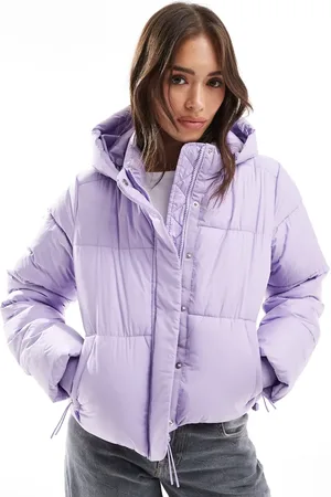 Cotton On Cotton On the mother puffer jacket in purple rose