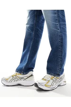 Asics Gt-2160 trainers in silver and yellow