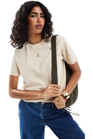 JJXX Oversized t-shirt in beige