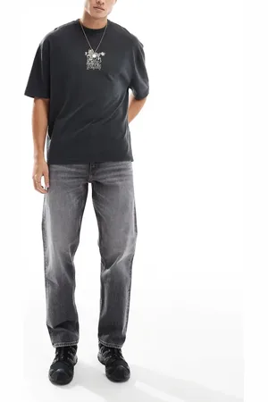 ASOS Straight stretch jeans in