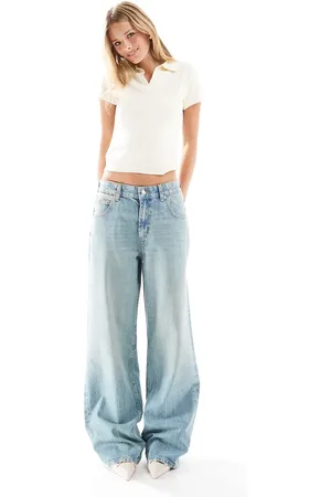ASOS Baggy jeans in pale vintage