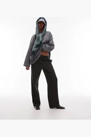 Topshop Heritage check tailored jogger in