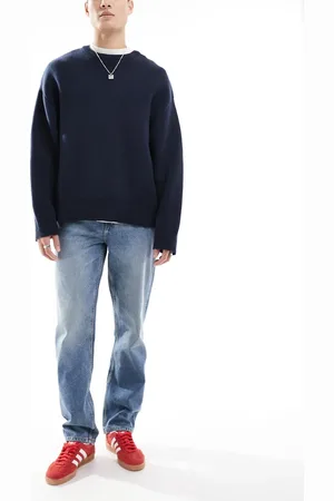 ASOS Straight fit jeans in mid wash