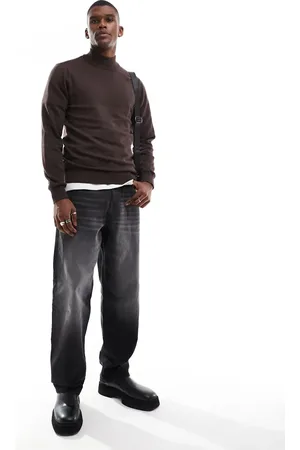 Threadbare Cotton turtle neck jumper in