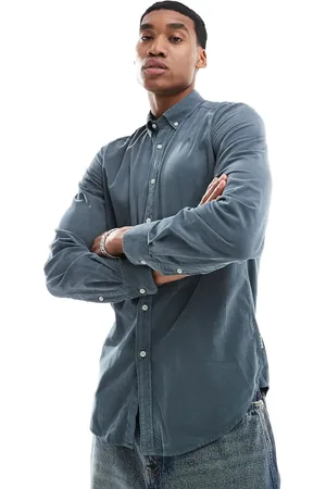 SCALPERS Corduroy Shirt In Dark