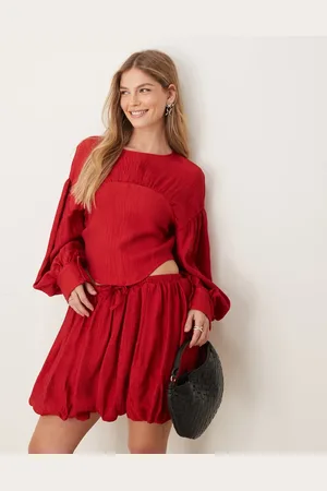 Ghospell Ruched top co-ord in