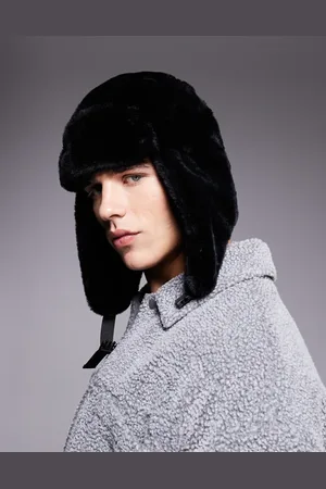 ASOS Faux fur trapper hat in