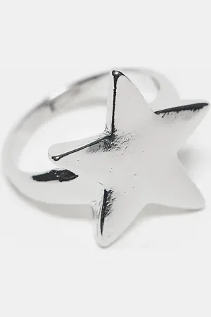Reclaimed Unisex star ring in