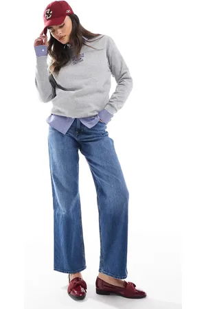 Hollister High rise dad jean in