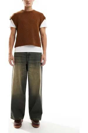 ASOS Super baggy jeans with vintage tint in dark wash