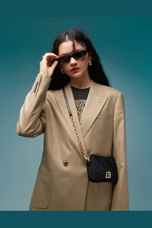 Bimba y Lola Mini nylon quilted cross body bag in