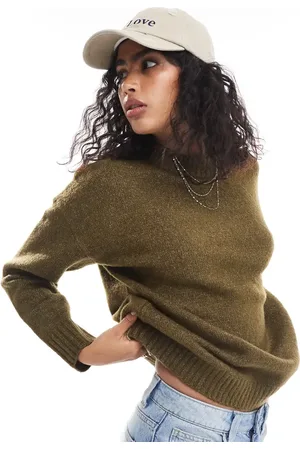 Threadbare Knitted jumper in khaki