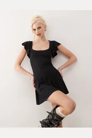 Motel Toinette drop waist mini dress in