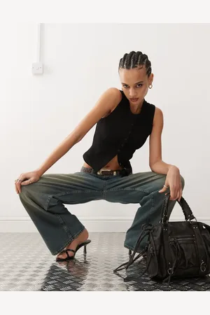 Edikted Basel button up tank top in