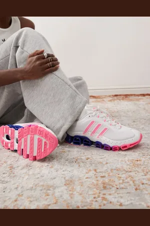 adidas Megaride trainers in and pink