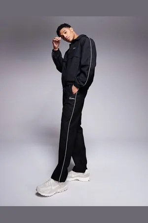 The Couture Club Co-ord smart piped track joggers in