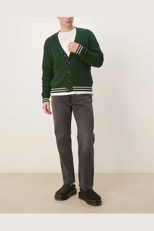 MANGO Straight fit jeans in washed