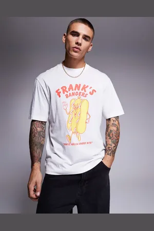 Hugo Blue Hotdog print t-shirt in