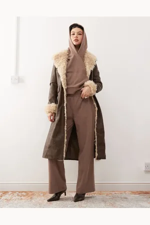 Reclaimed Supersoft cosy wide leg jogger in co ord