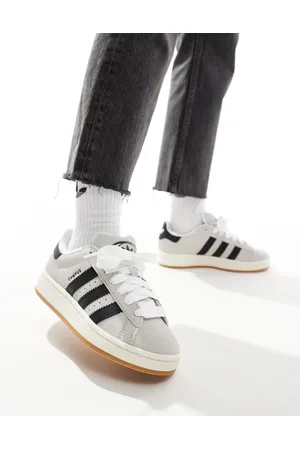 adidas Campus 00s trainers in light grey and black