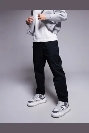 Hugo Blue Geiko tapered fit trousers in