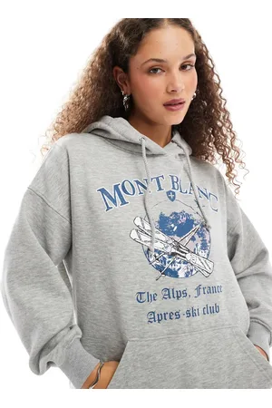 Daisy Street Mont blanc oversized hoodie in