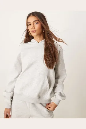Gina Tricot Relaxed hoodie in light melange
