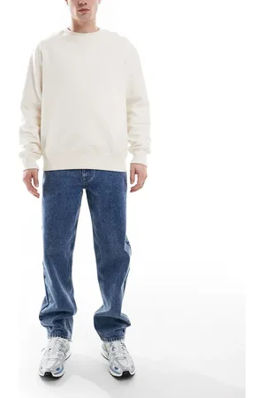 ASOS Straight fit jeans in mid wash