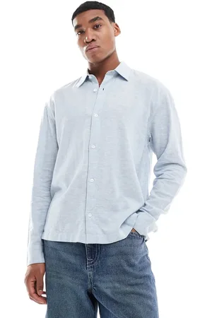 Hollister Button through linen shirt in