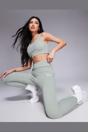 EA7 Armani logo leggings co-ord in
