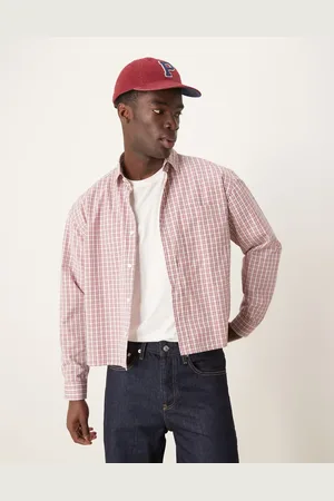 ASOS Oversized boxy shirt in check