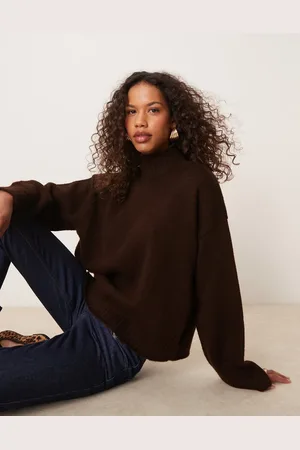ASOS Oversized turtleneck knitted jumper in