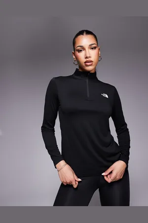 The North Face Training Flex 1/4 logo top in