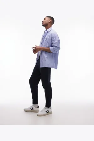 MANGO Drawstring slim fit joggers in