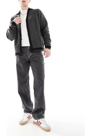 JACK & JONES Eddie loose carpenter jeans in wash