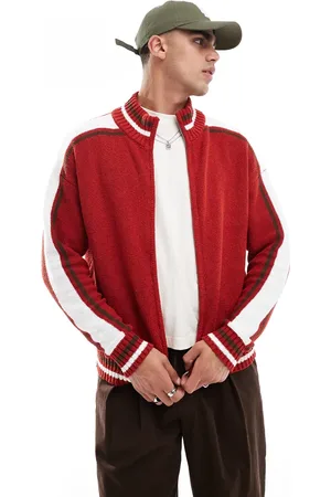 Cotton On Cotton On zip through knit scarlet