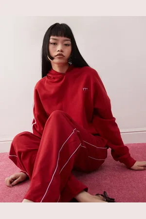 Motel Kamari oversized hoodie co-ord in adrenaline