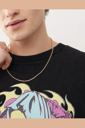 FADED FUTURE Rope chain necklace in