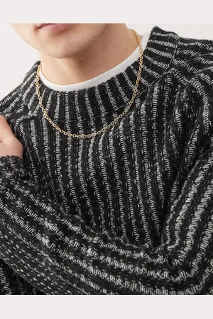 FADED FUTURE Oval chain necklace in