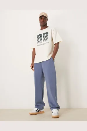 Abercrombie & Fitch Baggy vintage jogger in indigo