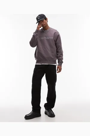 Carhartt Rivet script sweatshirt in brown