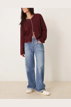 Free People Palmer cuffed jeans in mid wash